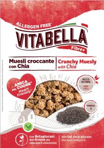 Organic & Allergen Friendly -  Crunchy Muesli with Chia Vitabella